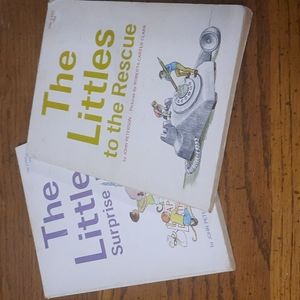 Vintage The Littles' To the Rescue and Surprise Party children's paperback books